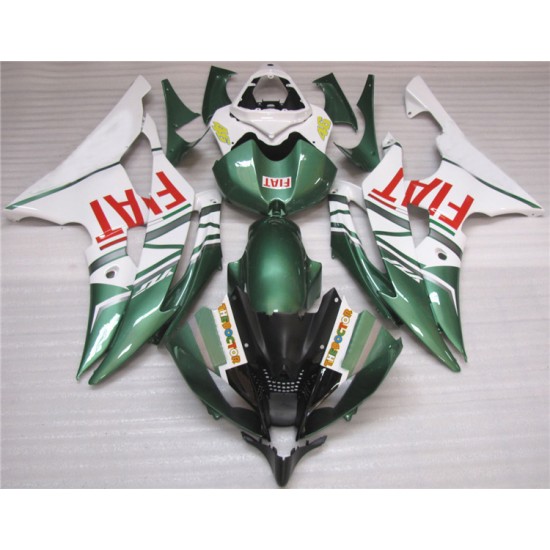 Yamaha YZF R6 Green Motorcycle Fairings(2008-2012)