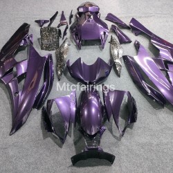 Pearl Purple/Forged carbon Motorcycle Fairings For Yamaha YZF R6 (2006-2007)