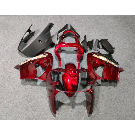 Kawasaki Ninja ZX9R Candy Red Motorcycle fairings(2002-2003)