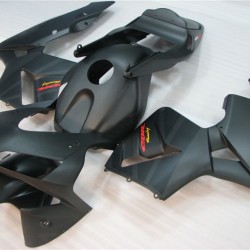Matte Black With Red decals Honda CBR600RR F5 Motorcycle Fairings(2003-2004)