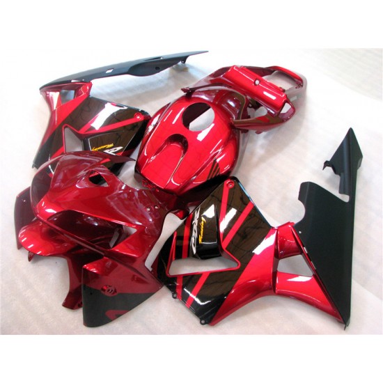 Candy Red Honda CBR600RR F5 Motorcycle Fairings (2005-2006)
