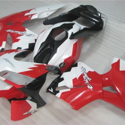 White & Red & Black Honda CBR600RR F5 Motorcycle Fairings(2003-2004)