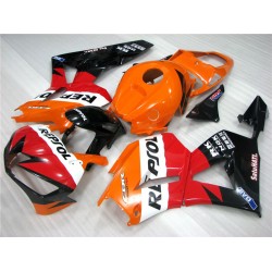 Orange & Red Honda CBR600RR F5 Motorcycle Fairings(2012-2013)