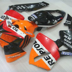 Orange & Red Honda CBR600RR F5 Motorcycle Fairings (2005-2006)