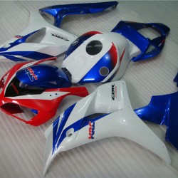 White & Blue Honda CBR1000RR Motorcycle Fairings(2006-2007)