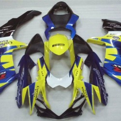 Yellow & Blue Suzuki GSXR600 750 K11 Motorcycle Fairings(2011-2022)