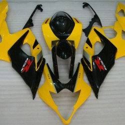 Suzuki GSXR1000 Yellow & Black Motorcycle Fairings(2005-2006)