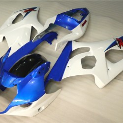 Suzuki GSXR1000 Blue & White Motorcycle Fairings(2003-2004)