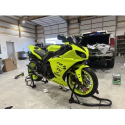 Yamaha YZF R1 Neon Yellow Motorcycle Fairings With Full Tank Cover(2009-2011)