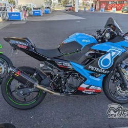 Kawasaki Ninja 400 Motorcycle fairings with seat cowl(2017-2023)