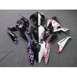 Purple Cherry Blossom Fairings for Kawasaki Ninja400(2017-2026)