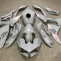 Chameleon Grey/Pink fairings for Kawasaki Ninja500 With Full Tank cover(2024-2025)