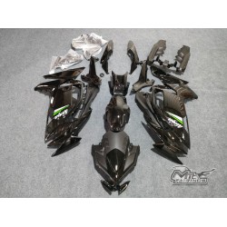 Kawasaki Ninja 650R Black Motorcycle Fairings(2020-2023)