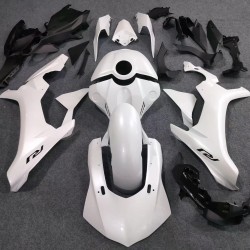 Pearl White Motorcycle Fairings For Yamaha YZF R1 with full tank cover (2015-2019)