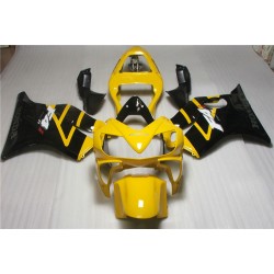 Black & Yellow Honda CBR600 F4i Motorcycle Fairings(2001-2003)