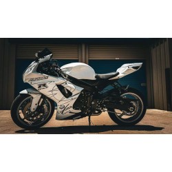 White Fairings For Suzuki GSXR600 750 K11 with Full tank cover(2011-2022)