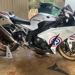 Honda White CBR1000RR Motorcycle Fairings(2012-2016)