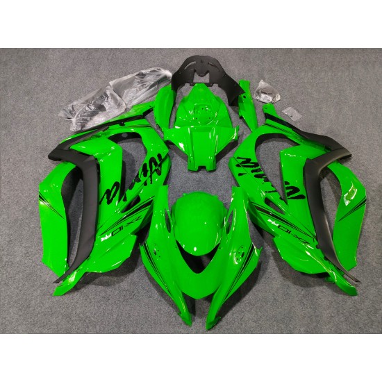 Kawasaki Ninja ZX10R Green Motorcycle Fairings (2016-2020)